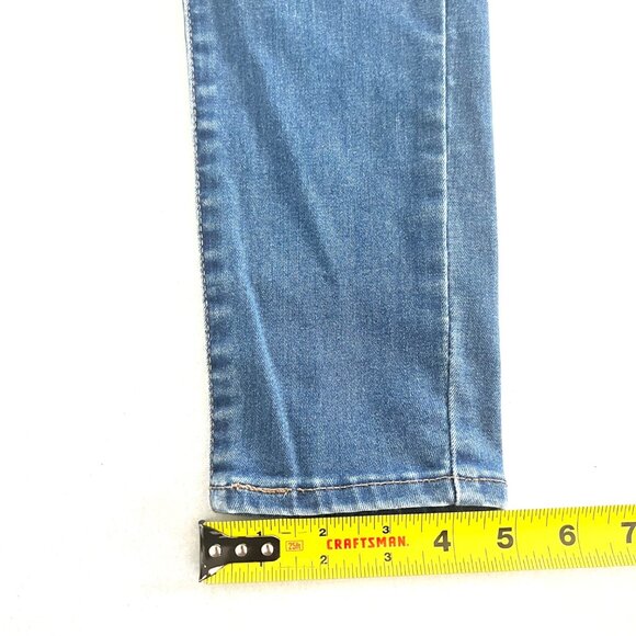 Levis 710 Women's Super Skinny Blue Jeans Size 28 Mid-Rise Stretch Low Rise - Picture 9 of 10